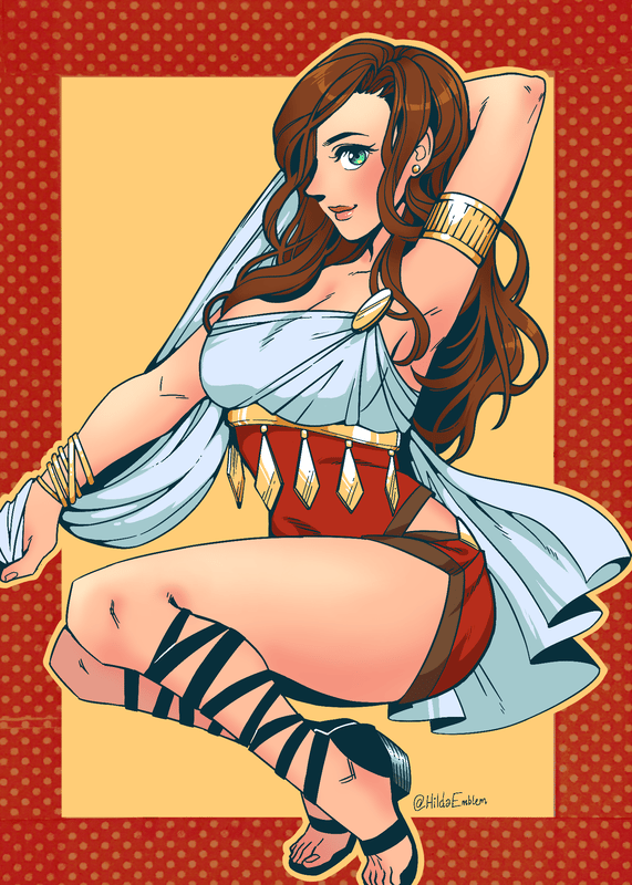 Image of FE3H Dancer Prints Small (HildaEmblem)