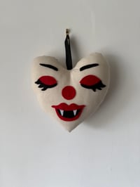 Image 2 of Hanging Fabric Clowns
