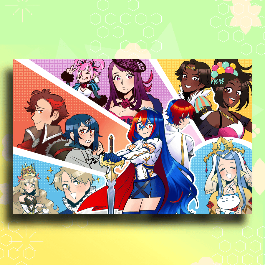Image of FE Engage Large Print (HildaEmblem)