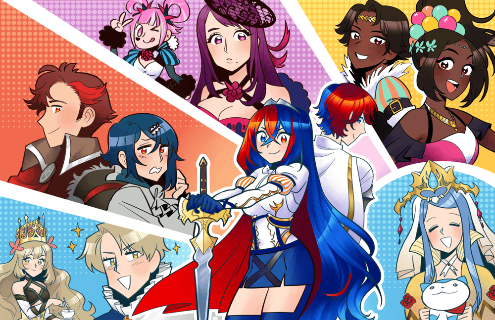 Image of FE Engage Large Print (HildaEmblem)
