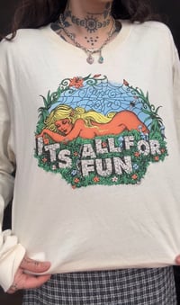 Image 2 of PRE-ORDER "All For Fun" Longsleeve Unisex tee