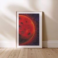 Image 1 of Crimson Fire Print