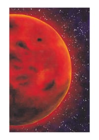 Image 2 of Crimson Fire Print