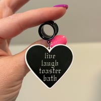 Toaster Bath Dangles (sizes 4g-2")