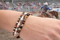 Image 2 of Rugged and Refined Tigers Eye Stack