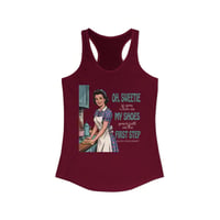 Image 9 of Vintage Kitchen T-Shirt — "Bless Your Heart" Retro Housewife Women's Graphic Ideal Racerback Tank