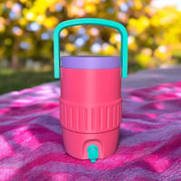 Pretty in Pink 12oz can holder 
