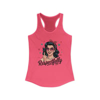 Image 12 of Respectfully Retro Tank — Vintage Pinup Women's Ideal Racerback Tank