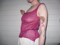 Image 3 of iris square neck top