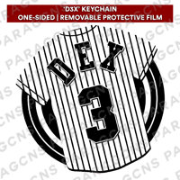 'D3X' Keychain