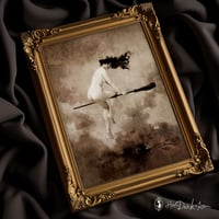 Image 1 of Departure for the Sabbath - Witch Art Print