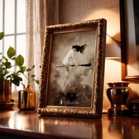 Image 3 of Departure for the Sabbath - Witch Art Print