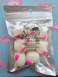 Image 5 of Pink Plumeria Tea Cakes -a Rocky Top Wax Works exclusive custom houseblend fragrance 
