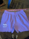 MENS 2XL LAVENDER SHORTS CLIPPERS LOGO YT INK 