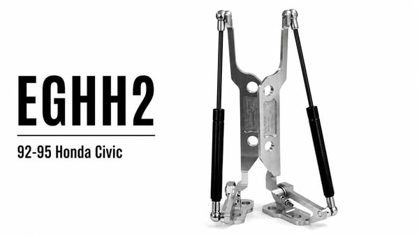 Image of EGHH2 92-95 Honda Civic Billet Hood Hinge
