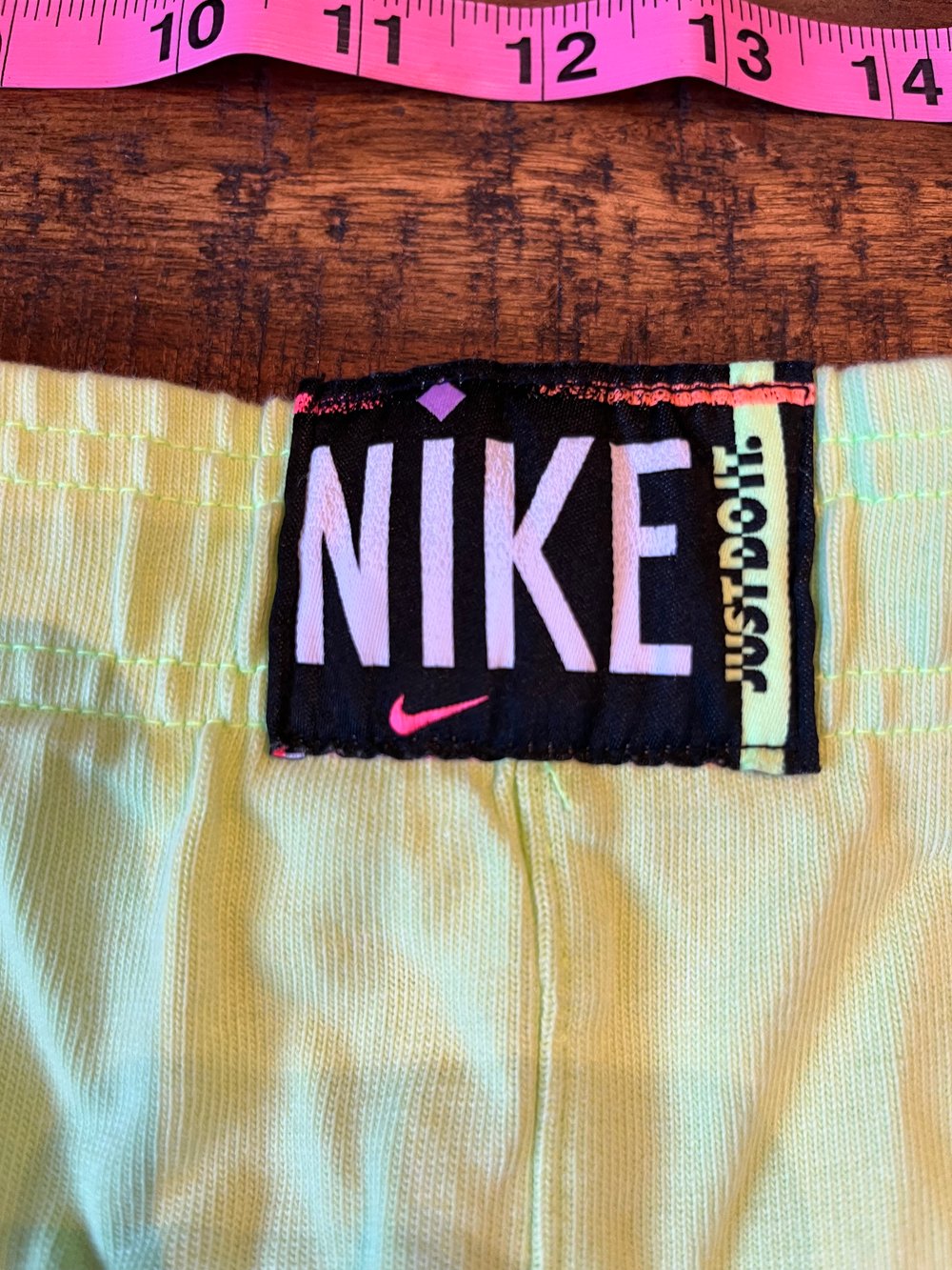 3XL NIKE NEON GREEN ACID WASH STRAPHOUSE BLACK INK