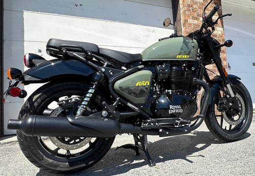 Image of 2026 Royal Enfield Shotgun 650 in Drill Green