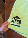 3XL NIKE NEON GREEN ACID WASH STRAPHOUSE BLACK INK