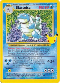 Blastoise - Celebrations: Classic Collection - Near Mint