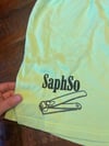 1XL NIKE NEON GREEN ACID WASH CLIPPERS LOGO BLACK INK