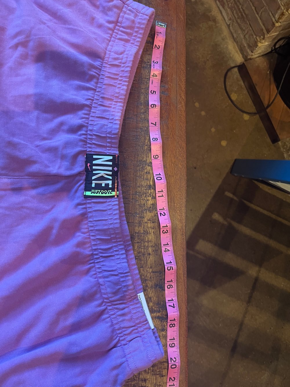 1XL NIKE NEON PURPLE ACID WASH CLIPPERS LOGO BLACK INK