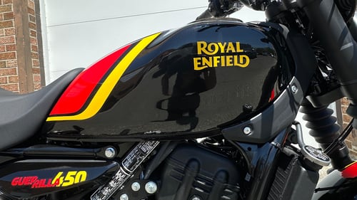 Image of 2026 Royal Enfield Guerrilla 450 in Playa Black!