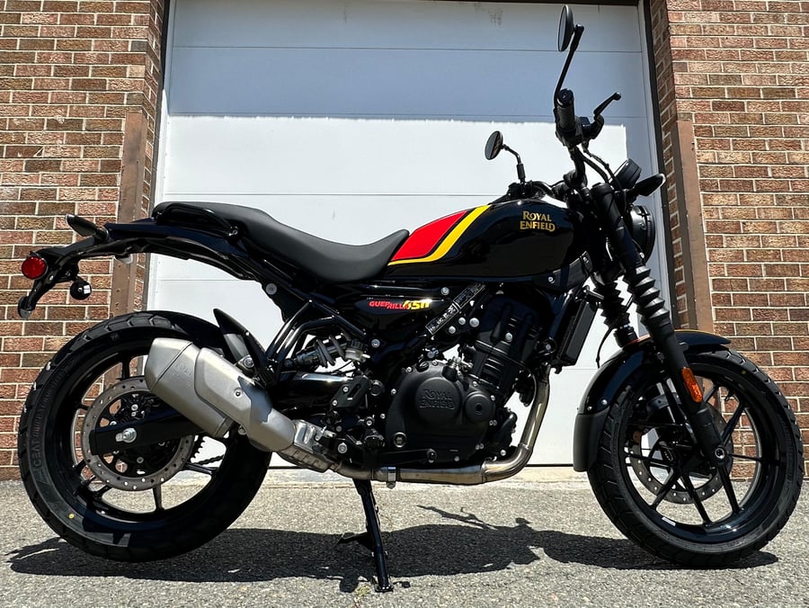 Image of 2026 Royal Enfield Guerrilla 450 in Playa Black!