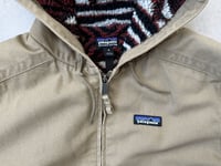Image 4 of Patagonia Canvas Work Hoody Khaki Aztec Medium Mens