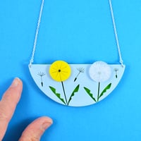 Image 6 of Dandelion Necklace and Brooches