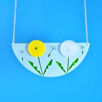 Image 2 of Dandelion Necklace and Brooches