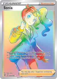 Sonia (Secret) - SWSH02: Rebel Clash - Near Mint
