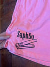 2XL NIKE NEON PINK ACID WASH CLIPPERS LOGO BLACK INK