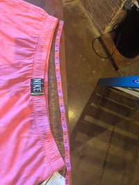 Image 2 of 2XL NIKE NEON PINK ACID WASH CLIPPERS LOGO BLACK INK