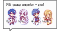 Image 1 of [FE Genealogy] Gummy Magnets - GEN1