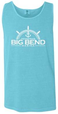 Image 1 of Comfort Colors Unisex Tank Top in Lagoon, Royal Caribe, or Grey