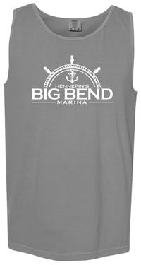 Image 3 of Comfort Colors Unisex Tank Top in Lagoon, Royal Caribe, or Grey