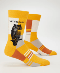 Wiseass Men's Crew Socks