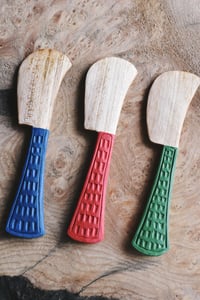 Image 2 of Hand carved butter spreaders
