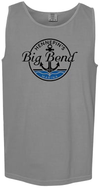 Image 1 of Comfort Colors Unisex Tank Top in Grey, Denim, Melon, or Chambray Blue