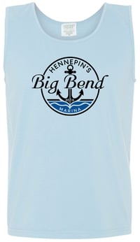 Image 4 of Comfort Colors Unisex Tank Top in Grey, Denim, Melon, or Chambray Blue