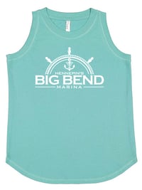 Image 1 of LAT Women's Relaxed Fine Jersey Tank Top Saltwater, Denim, Mauvelous, Natural, or Orchid
