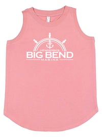 Image 3 of LAT Women's Relaxed Fine Jersey Tank Top Saltwater, Denim, Mauvelous, Natural, or Orchid