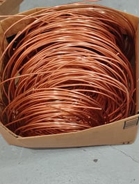 Image 1 of 30lbs of  #1clean copper 6awg very thick 