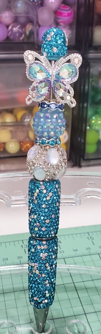 Image 2 of Butterfly Bling Rhinestone Pens 