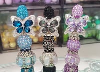 Image 1 of Butterfly Bling Rhinestone Pens 2
