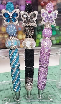 Image 5 of Butterfly Bling Rhinestone Pens 2