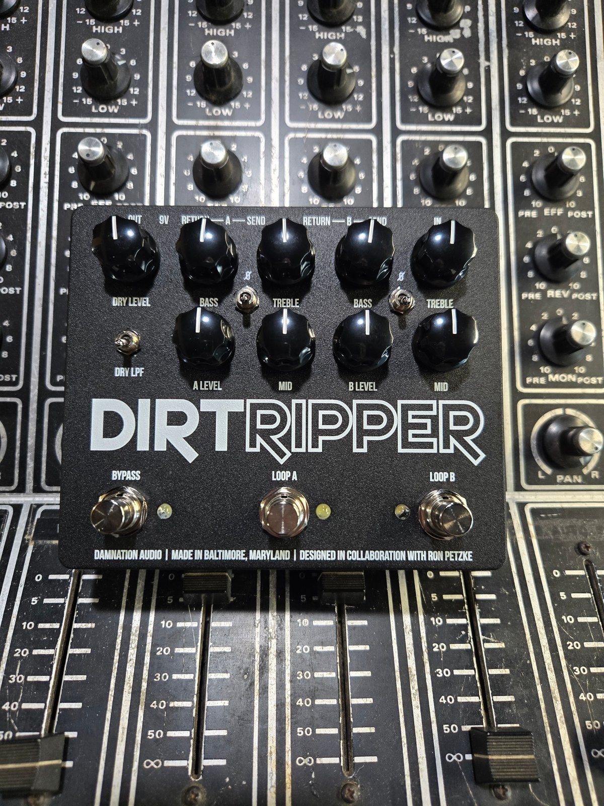 THEDRIPPER BOX DAMNGOOD!! × NATURE TONES DIRTRIPPER | 2 CHANNEL BASS BLENDER AND EQ | Damnation Audio