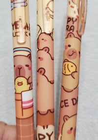 Image 1 of Capybara Ink Pens + Refill ink