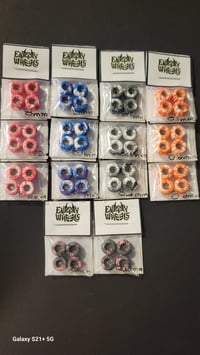 65D urethane wheels swirls 