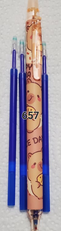 Image 4 of Capybara Ink Pens + Refill ink